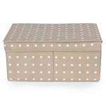 Skládací úložná krabice - karton box Compactor Rivoli 30 x 43 x 19 cm, hnědá