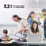 Sklenený džbán na vodu Lauben 32GW - filtračný džbán