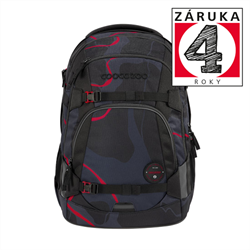 Školní batoh coocazoo MATE, Lava Lines, certifikát AGR