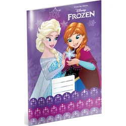 Školní sešit Frozen – Ledové království Violet, A4, 20 listů, linkovaný