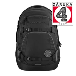 Školský batoh coocazoo MATE, Black Coal, certifikát AGR