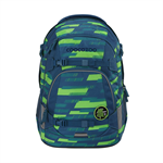 Školský batoh coocazoo MATE, Lime Stripe, certifikát AGR