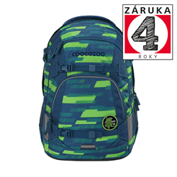 Školský batoh coocazoo MATE, Lime Stripe, certifikát AGR