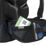 Školský batoh coocazoo PORTER, Electric Ice, certifikát AGR