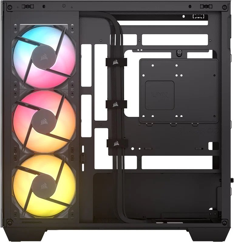 Skriňa Corsair 2800X RS-R ARGB pre mATX, čierna