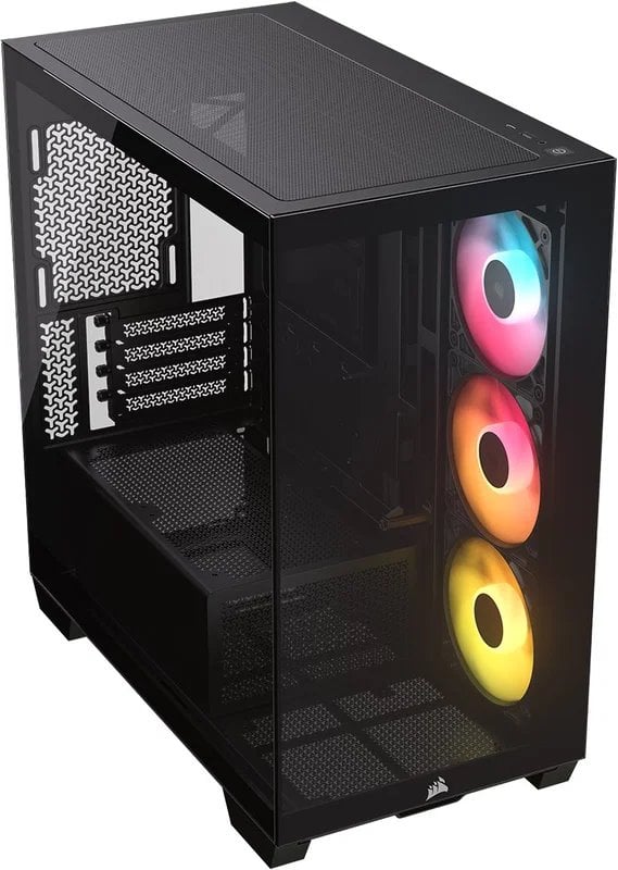 Skriňa Corsair 2800X RS-R ARGB pre mATX, čierna