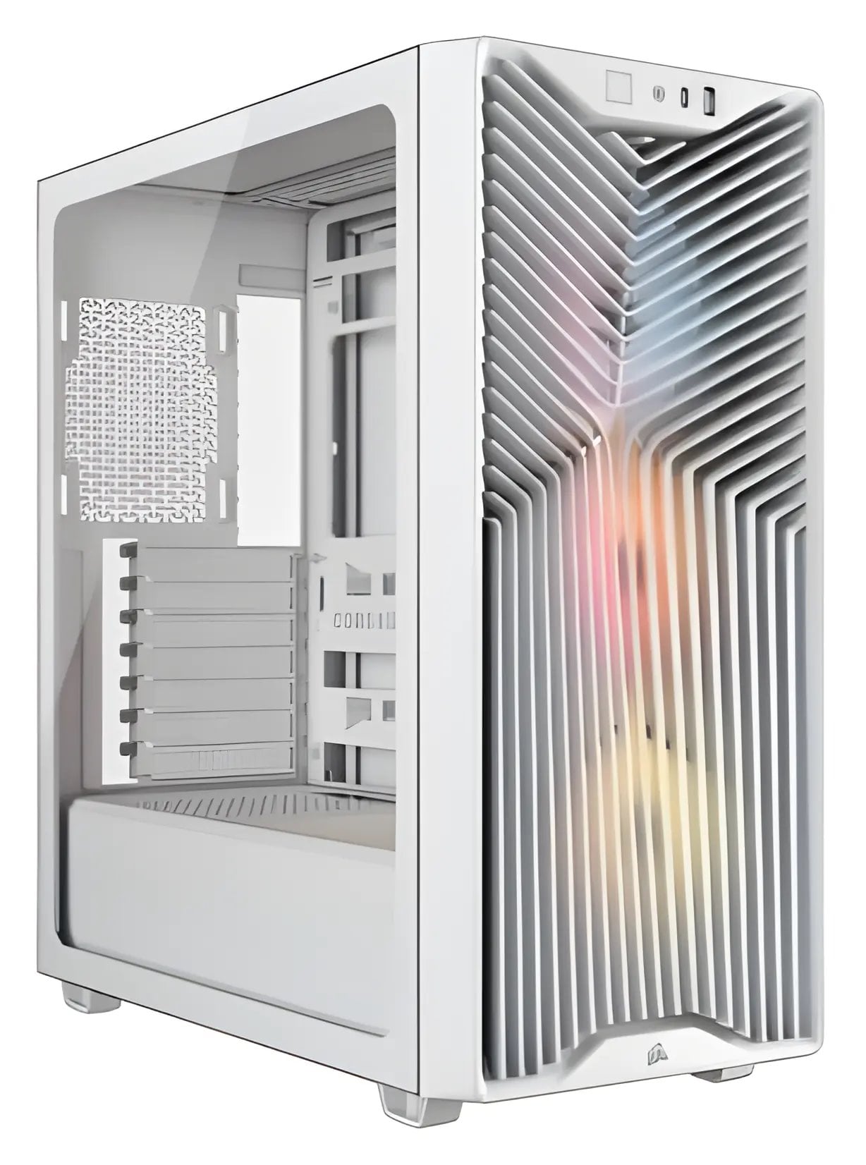 Skriňa Corsair 3200D RS ARGB, biela