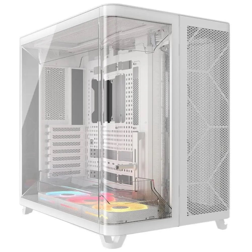 Skriňa Corsair Air 5400 LX-R Link RGB, biela