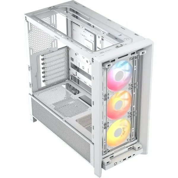Skriňa Corsair Frame 4000D RS ARGB, biela