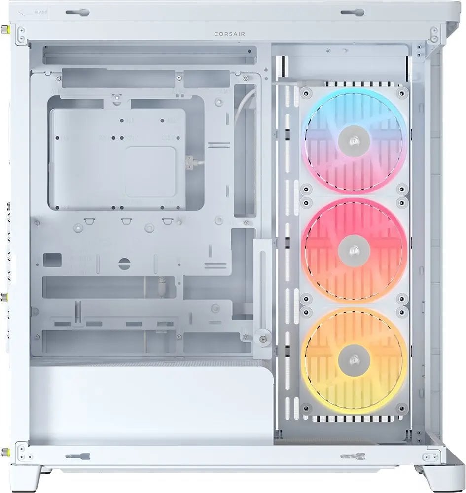 Skriňa Corsair Frame 4500X LX-R RGB, biela
