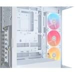 Skriňa Corsair Frame 4500X LX-R RGB, biela