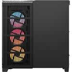 Skriňa Corsair Frame 4500X LX-R RGB, čierna