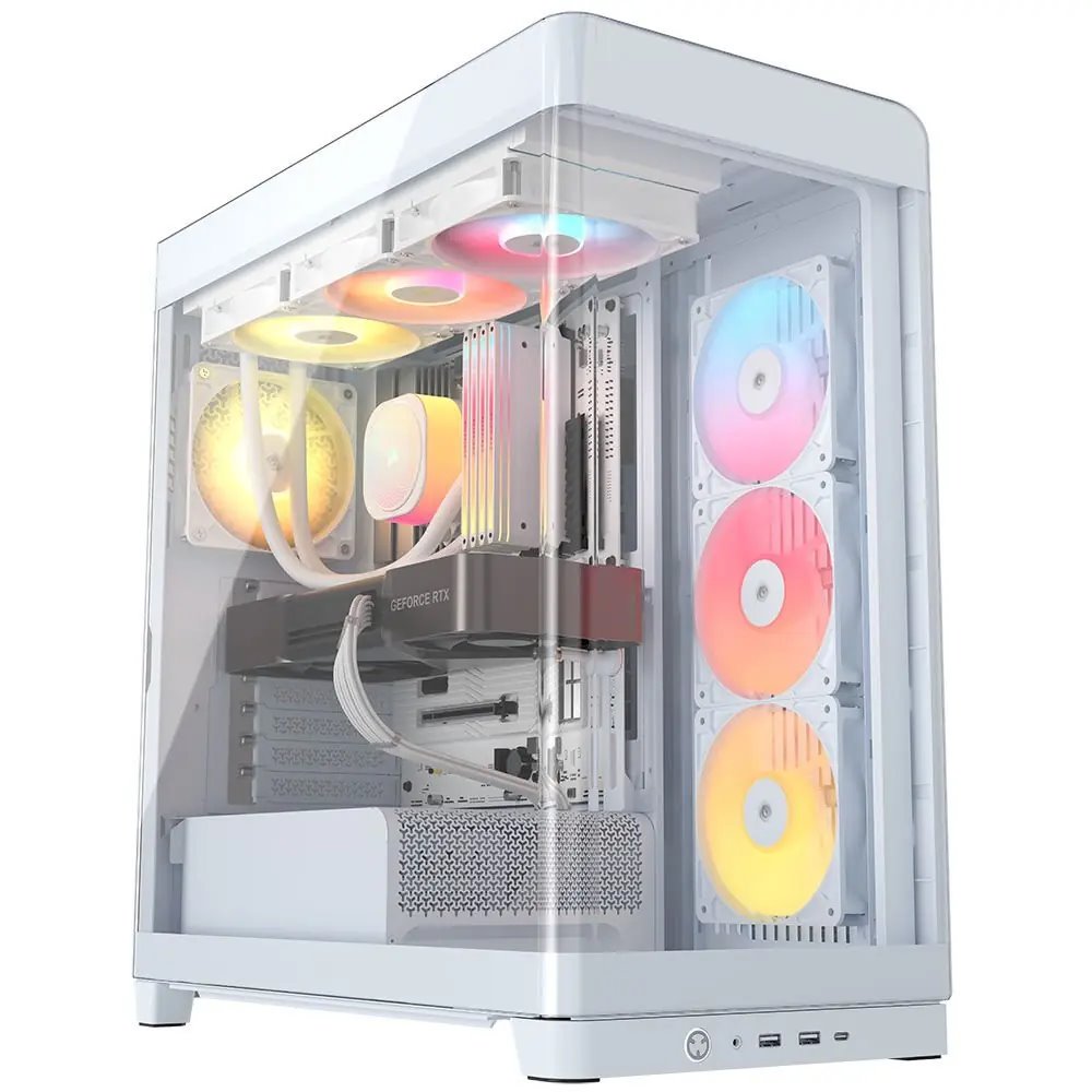 Skriňa Corsair Frame 4500X RS-R ARGB, biela