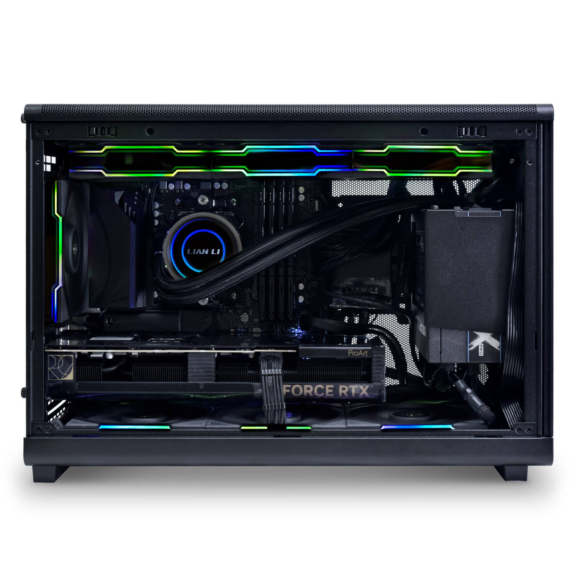 Skrine Lian Li DAN A3-mATX Wood Edition