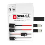 SKROSS cestovní adaptér MUV USB, USB A+C, univerzální pro 150 zemí