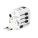 SKROSS cestovní adaptér PRO+ USB AC30PD, univerzální, uzemněný, USB A+C 30W PD