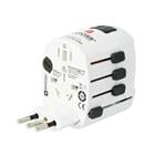 SKROSS cestovní adaptér PRO - World, univerzální, uzemněný
