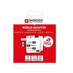SKROSS cestovní adaptér PRO - World, univerzální, uzemněný