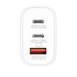 SKROSS Nabíjací adaptér USB A+C Napájacia nabíjačka 65W GaN US, Power Delivery, typ A
