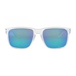 Slnečné okuliare OAKLEY HOLBROOK XL POLISHED CLEAR / PRIZM SAPPHIRE POLARIZED