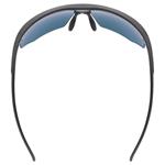 Slnečné okuliare UVEX AERIOS BLACK MATT / MIR.RED 