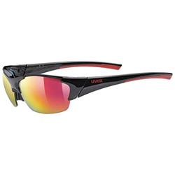 Slnečné okuliare UVEX BLAZE III BLACK RED / MIR.RED
