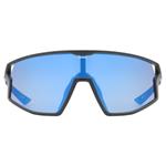 Slnečné okuliare UVEX SKYRYSE BLACK MATT/MIR.BLUE