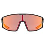 Slnečné okuliare UVEX SKYRYSE JR. BLACK MATT/MIR.RED