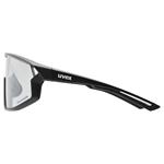 Slnečné okuliare UVEX SKYRYSE V BLACK MATT/LTM.SILVER