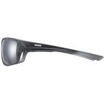 Slnečné okuliare UVEX SPORTSTYLE 230 BLACK MAT/LTM.SILVER