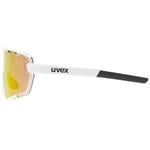 Slnečné okuliare UVEX SPORTSTYLE 236 S SET WHITE MAT / MIRROR RED (CAT. 2) + CLEAR (CAT. 0)