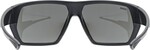 Slnečné okuliare UVEX SPORTSTYLE 238 BLACK MATT/MIR. SILVER