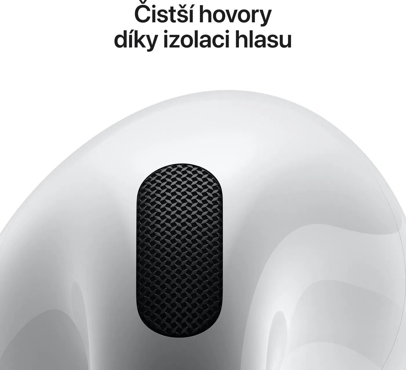 Slúchadlá Apple AirPods 4 s aktívnym potláčaním hluku (ANC)