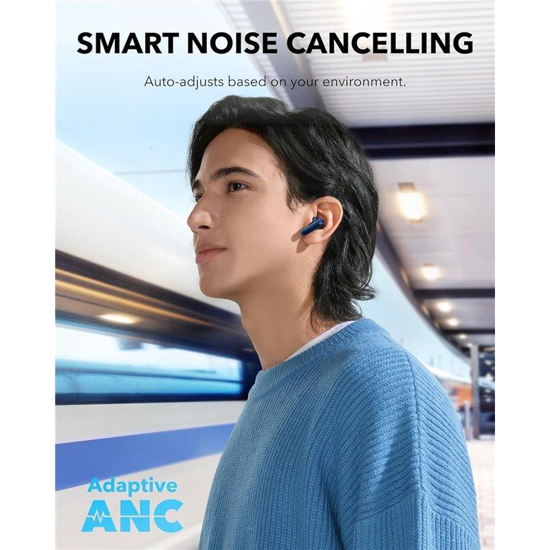Slúchadlá Bluetooth Anker soundcore P40i modré