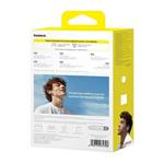 Slúchadlá Bluetooth Baseus Bass 15 Clip Open Ear biele