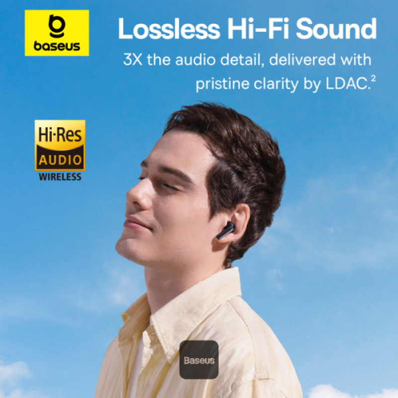 Slúchadlá Bluetooth Baseus Bass BP1 Pro čierne
