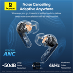 Slúchadlá Bluetooth Baseus Bass BP1 Pro čierne