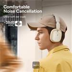 Slúchadlá Bluetooth Baseus Bowie H1i s ANC biele