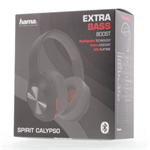 Slúchadlá Hama Bluetooth Spirit Calypso, uzavreté, čierne