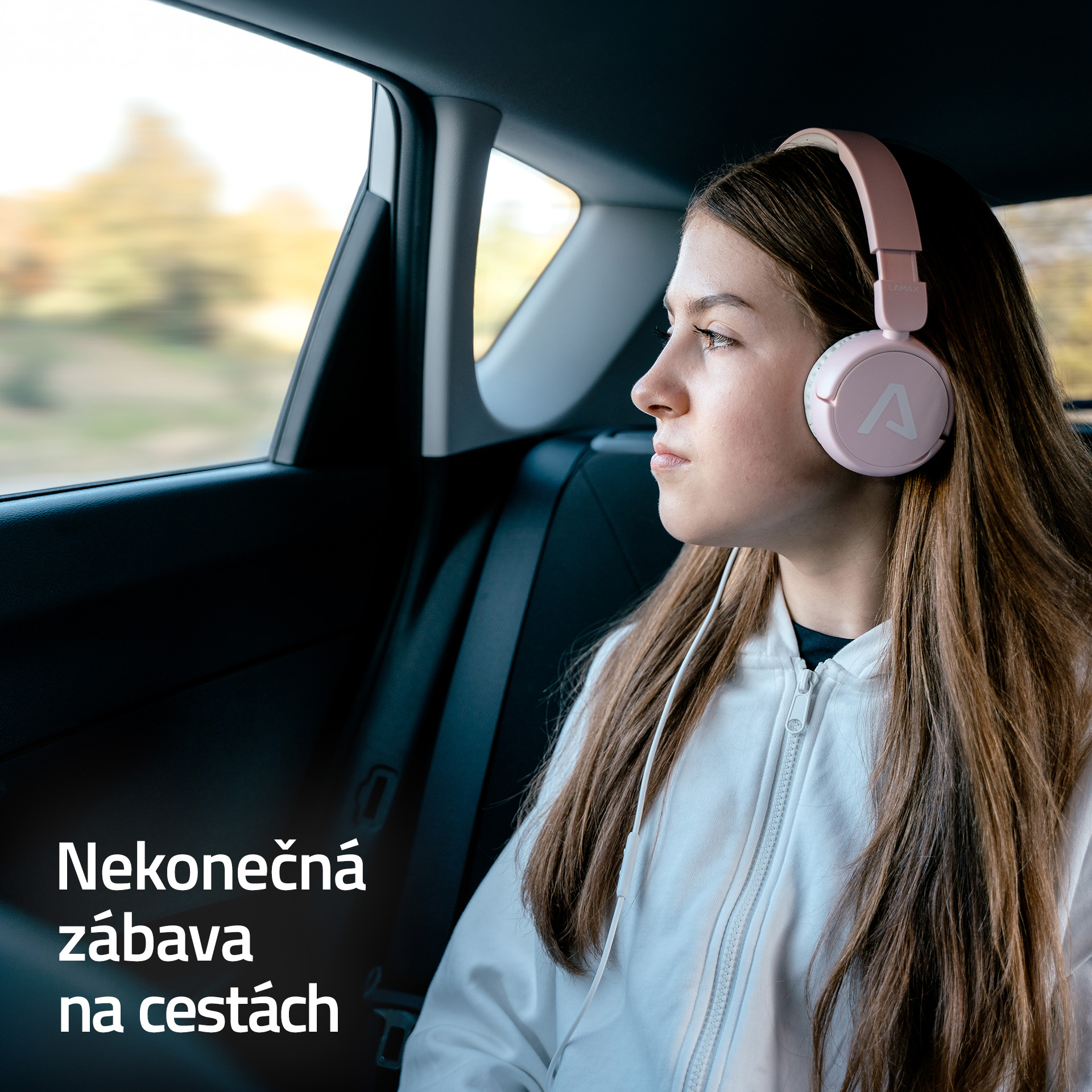 Slúchadlá LAMAX SoundKid1, ružové