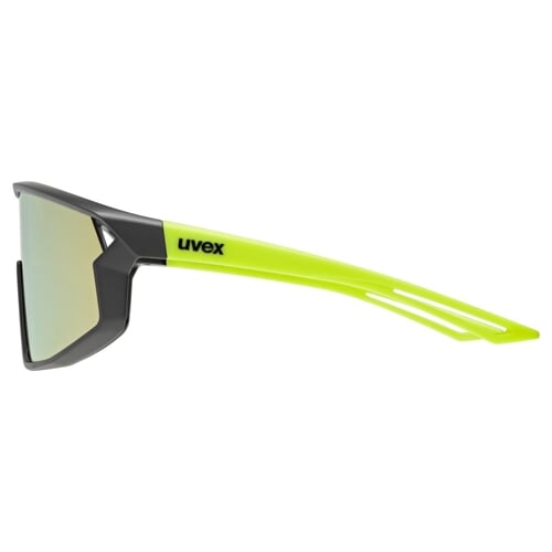 Sluneční brýle UVEX SKYRYSE JR. BLACK-YELLOW MATT/MIR.YELLOW