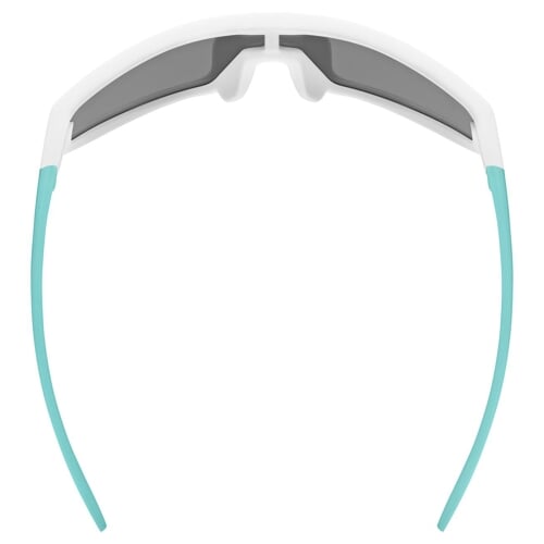 Sluneční brýle UVEX SKYRYSE JR. WHITE-GREEN/MIR.SILVER