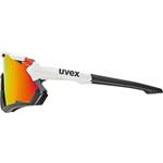 Sluneční brýle UVEX Sportstyle 228, white black/mirror red (cat.2) 