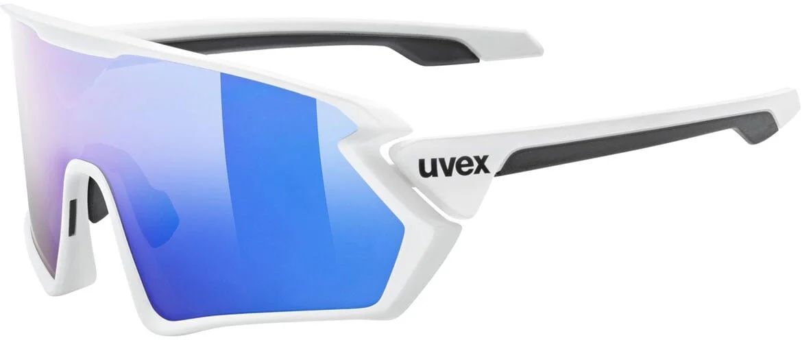 Sluneční brýle UVEX SPORTSTYLE 231 WHITE MAT / MIRROR BUE