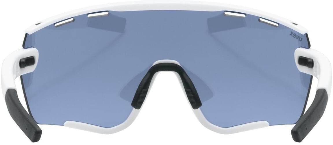 Sluneční brýle UVEX SPORTSTYLE 236 SET WHITE MAT / MIRROR GREEN (CAT. 2) + CLEAR (CAT. 0)