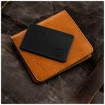 Smart tracker FIXED Tag Card s podporou Find My, bezdrátové nabíjení, černý