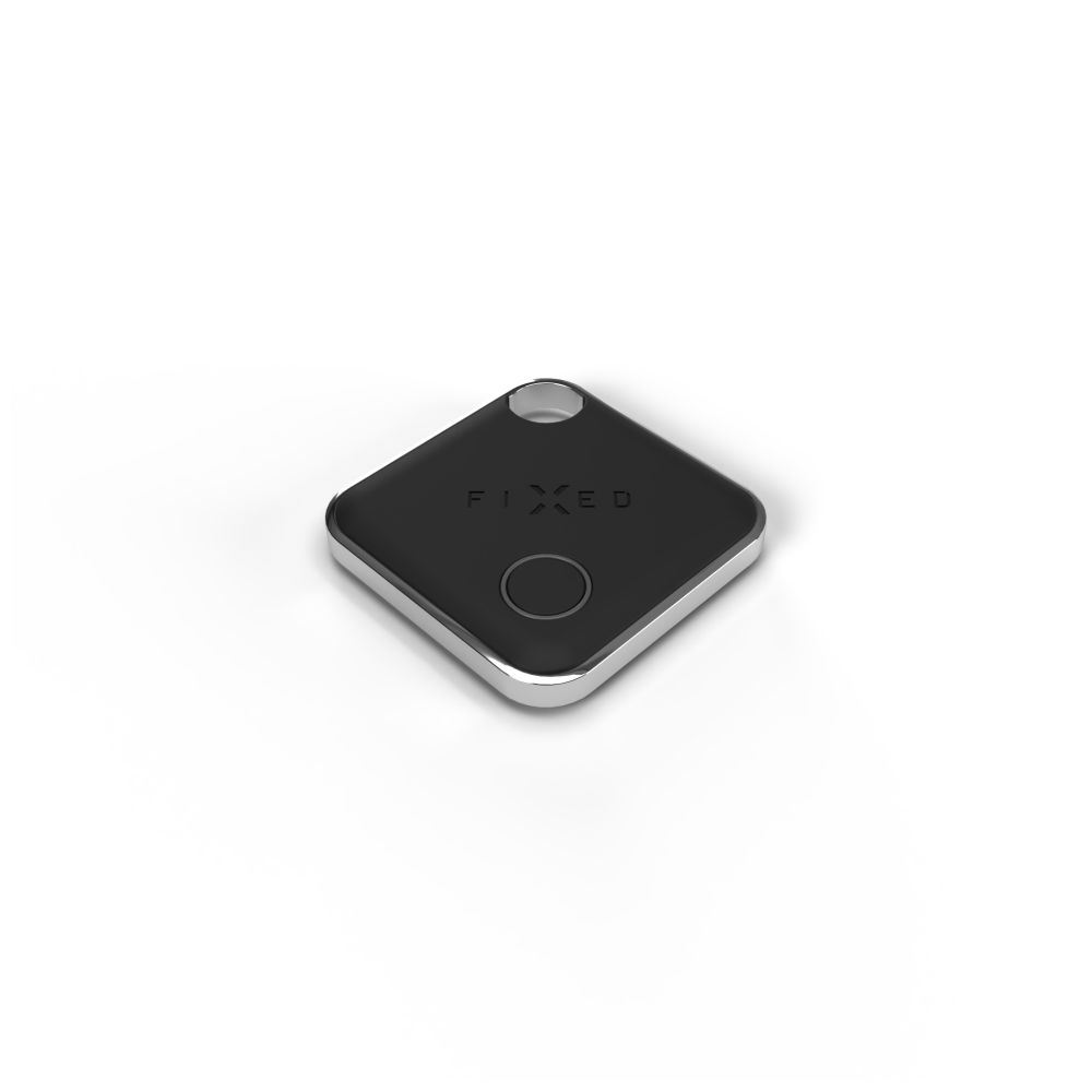 Smart tracker FIXED Tag s podporou Find My, černý