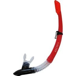 Šnorchl CALTER ADULT 63PVC-SILICON, červený