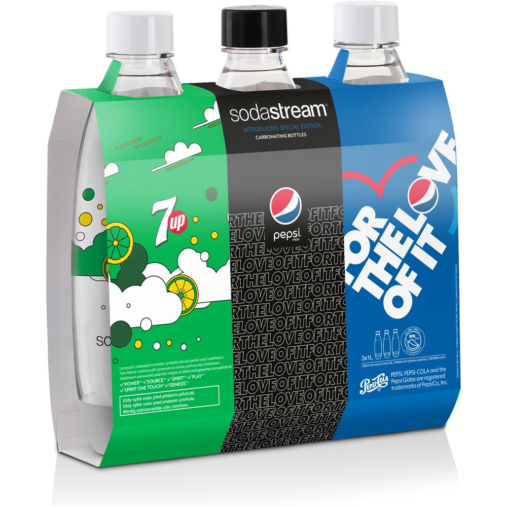 SodaStream Lahev FUSE TriPack Pepsi, 1 l