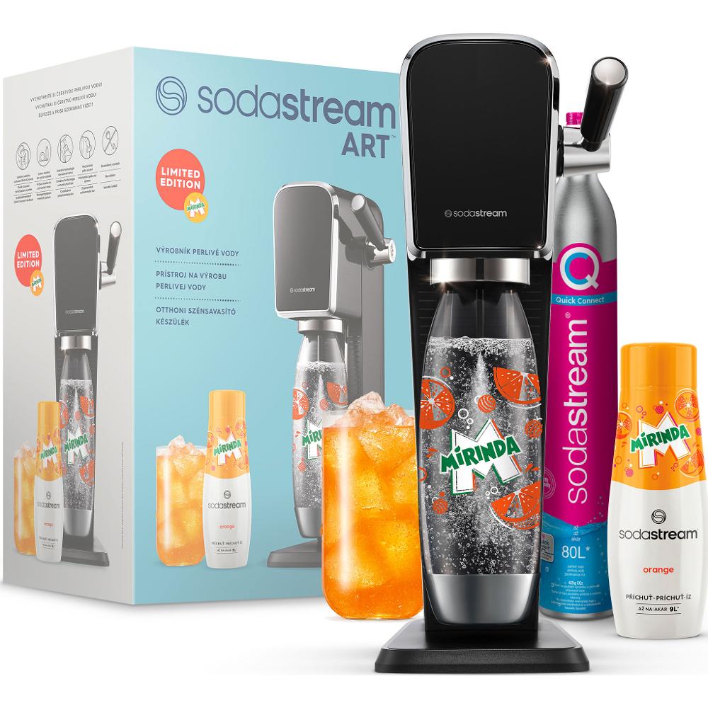 SodaStream Sada výrobníku ART Black Mirinda Mpack